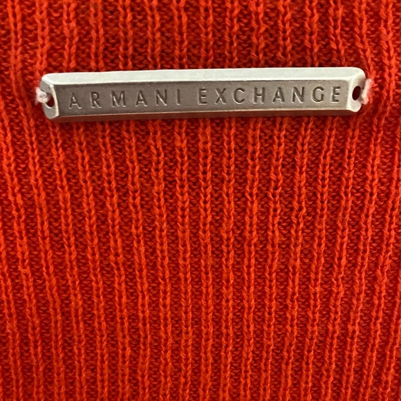 A/X ARMANI EXCHANGE Red Sweater Size M - Picture 5 of 5